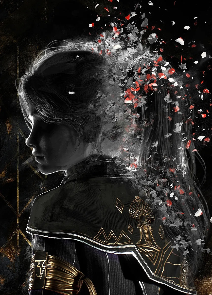 Maelle Gommage metal poster artwork
